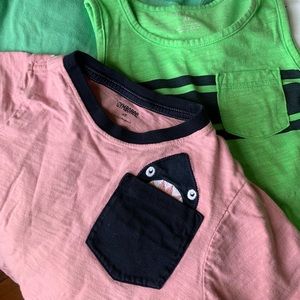 DONATION: Gymboree and Carter Tops